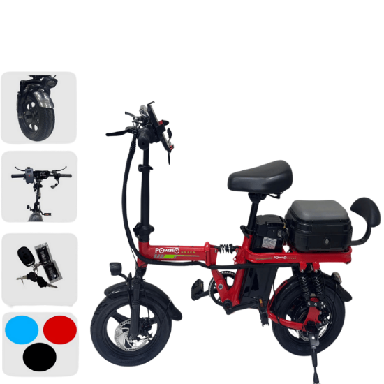 صورة سكوتر التوصيل 800 واط – مع حامل جوال وشاشة تحكم